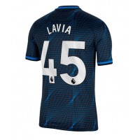 Chelsea Romeo Lavia #45 Auswärtstrikot 2023-24 Kurzarm
